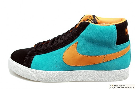 Nike Blazer High SB - Chlorine Blue/Bright Ceramic