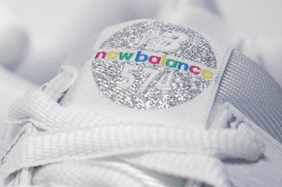 New Balance M574 Polka Dot Pack - White - Multicolor