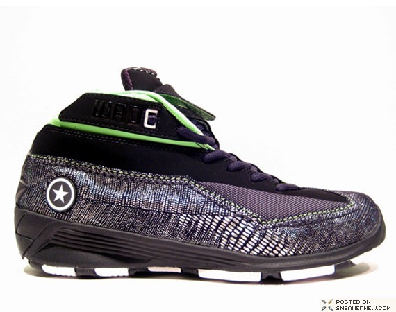 Dwyane Wade - Converse WADE 3 - Black - Green - Snake