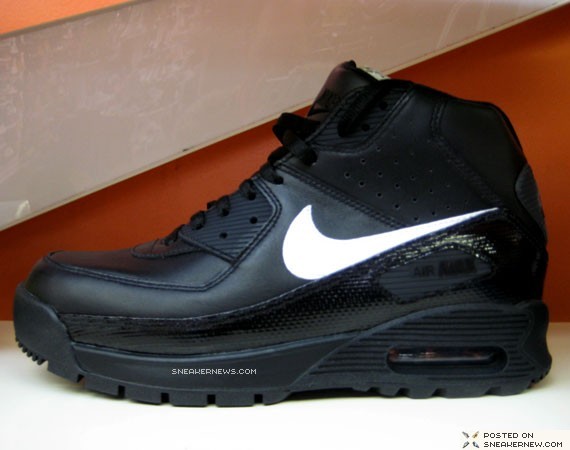 Air Max 90 Boot Black White