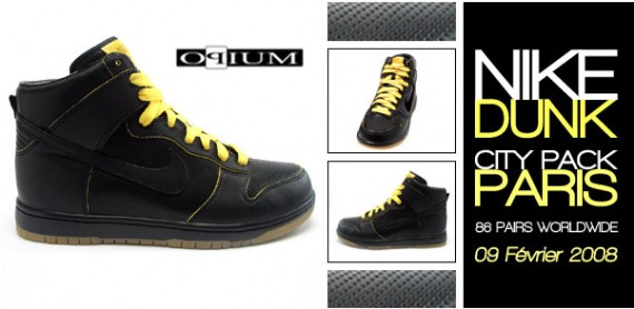 Nike Dunk High - Be True City Pack - Paris