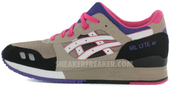 Asics Gel Lyte III – Grey – Pink – Purple