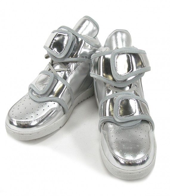 Ato Cow Hide Boots Silver 1