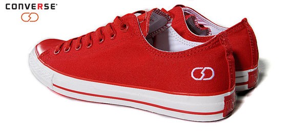 Converse (Product) Red x Fragment Design Red Version