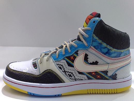 Nike Court Force High - Native American Inspired