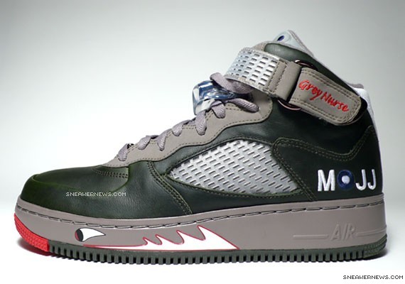 Air Jordan Force V (AJF 5) Premier Grey Nurse – Air Jordan Flight Club