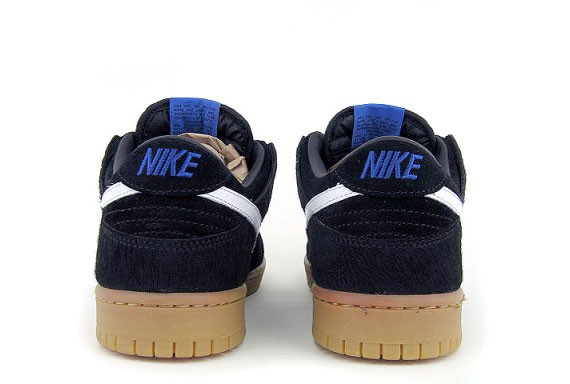 Nike Dunk Low - Black - White - Gum - Horse hair