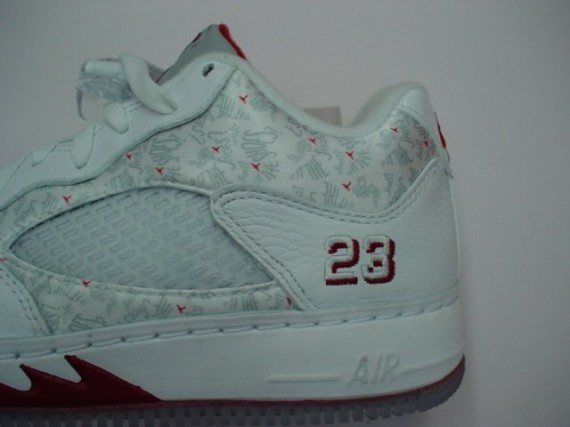 Air Jordan Force V (5) Fusion Low - “Is It The Shoes” White