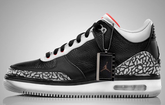 Air Jordan Force III (AJF 3) – Black – Cement – Fire Red – Release Reminder