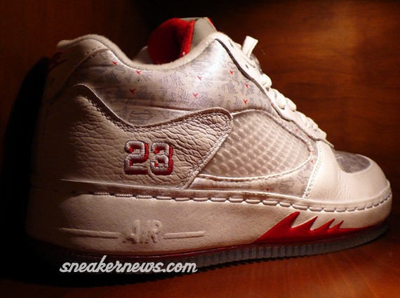 Air Jordan Force V (5) Low - It is the shoes - White + Black