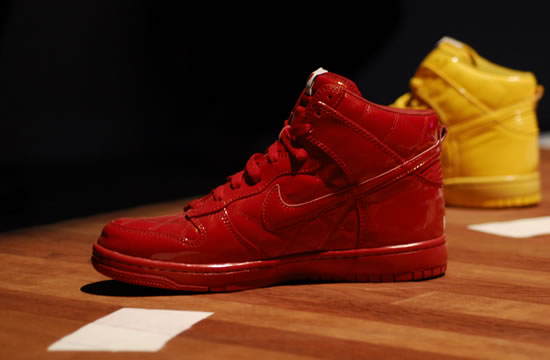 Nike Sportswear Dunk High - Quited Patent Leather
