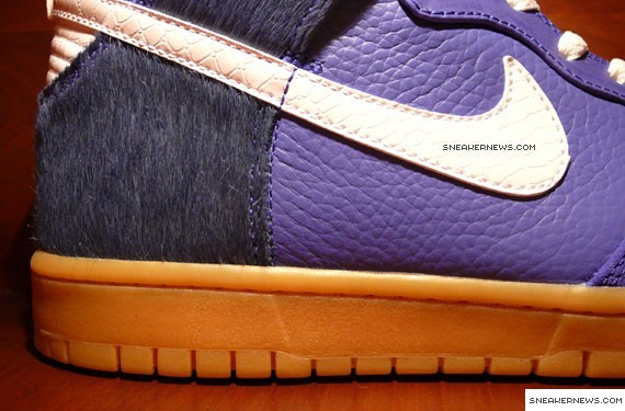 Nike Dunk High Be True - Blue - Horse Hair - Gum
