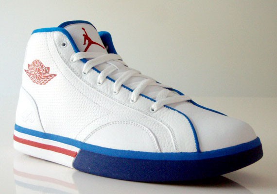 Air Jordan PHLY High - White - Blue Ribbon