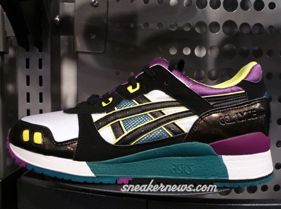 Asics Gel Lyte III - Footlocker Exclusive - White - Black - Purple