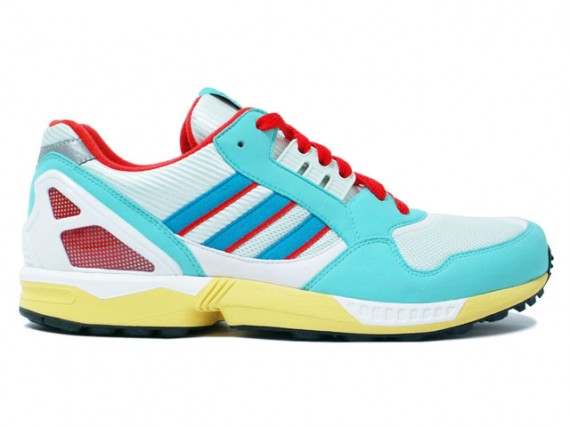 Adidas ZX9000 - Craftsmanship - Sax - Yellow - Red