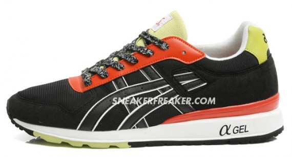 Asics GT II - Black-Orange + Black-White