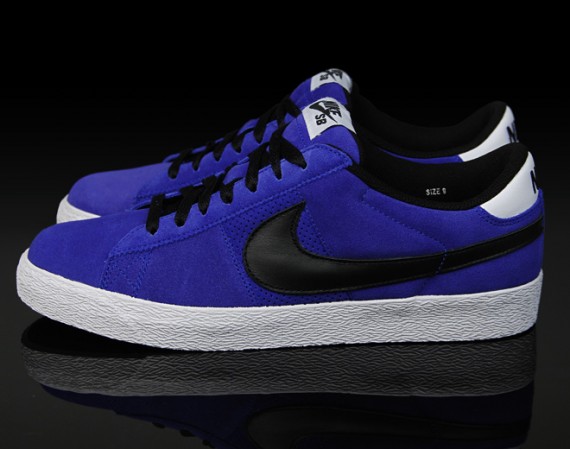 Nike SB Blazer Low - Varsity Royal - Black