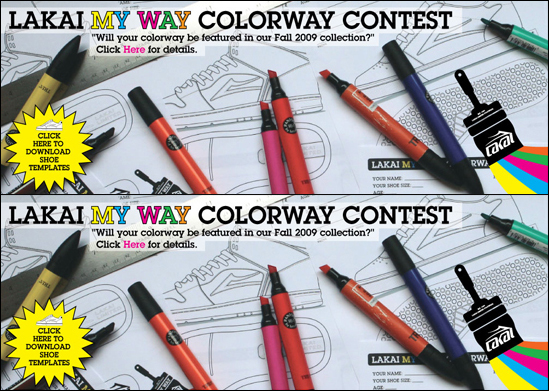 Lakai My Way Colorway Contest
