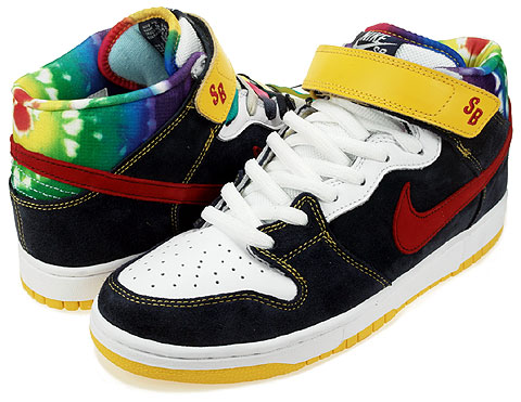 Nike Sb Dunk Mid Tie Die 1