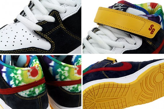 Nike Sb Dunk Mid Tie Die 3