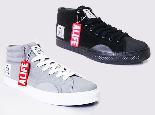 Alife - Fall/Winter 2008 - Shell Toe - Black + Grey