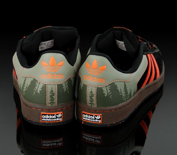 Adidas Skate Superstar - Black-White + Black-Brown-Orange