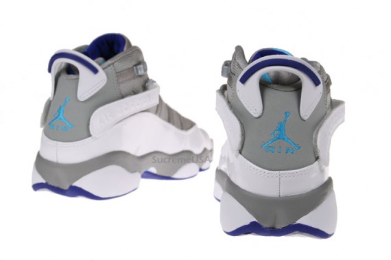 Air Jordan Six Rings - Medium Grey/ Vivid Blue-White-Concord