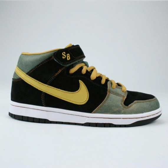 Nike Dunk Mid Premium SB - Asbury Casino - Island Teal - Mineral Yellow
