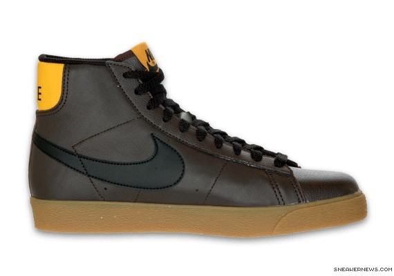 Nike Blazer High - NYX -  Dark Cinder - Yellow Ochre