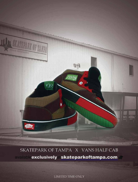 Skate Park of Tampa Vans Half Cabs
