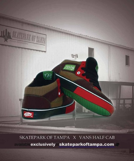 Skate Park of Tampa Vans Half Cabs