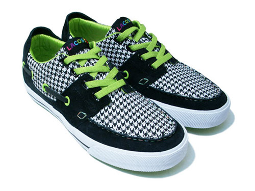 Lacoste x atmos - Cabestan Vulc - Neon & Houndstooth
