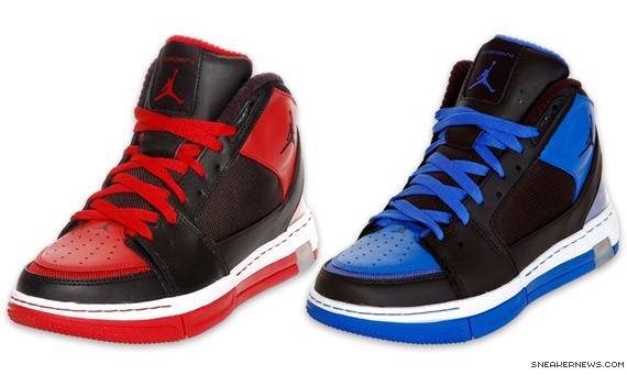 Jordan Ol’ Skool II – Red-Black & Royal-Black – Finishline Exclusive