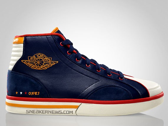 Air Jordan PHLY Legends - Midnight Navy - Varsity Red