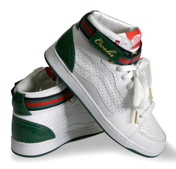Vans Fremont High x Crooks & Castles - Gucci inspired