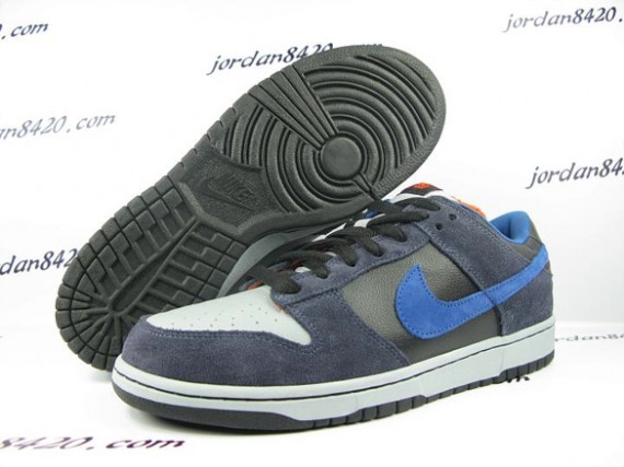 Nike SB Dunk Low - Blue - Black - Orange