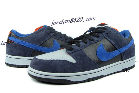 Nike SB Dunk Low – Blue – Black – Orange