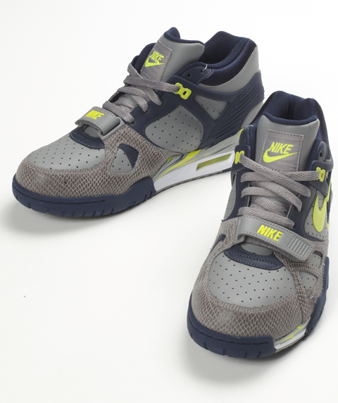 Nike Air Trainer III LE - Charcoal - Volt