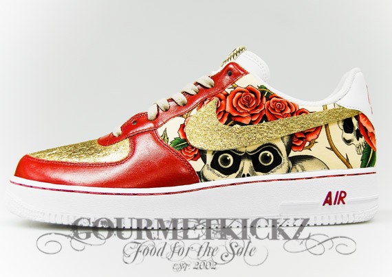 Custom Nike AF1 Low - GourmetKickz - Before He Rose