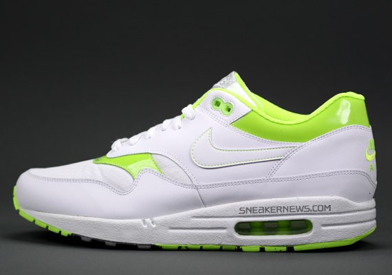 Nike Air Max 1 - White - Volt