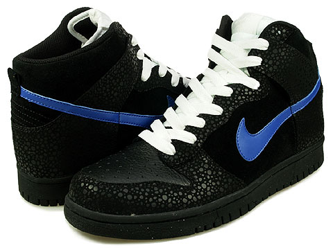 Nike Dunk High Black Varsity Royal White 1