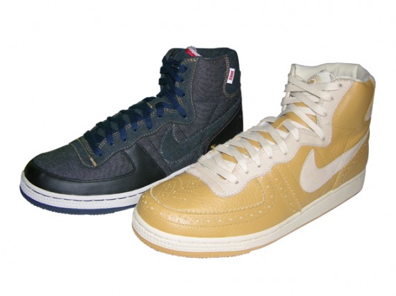 Nike Terminator High Premium - Selvage Denim + Creme