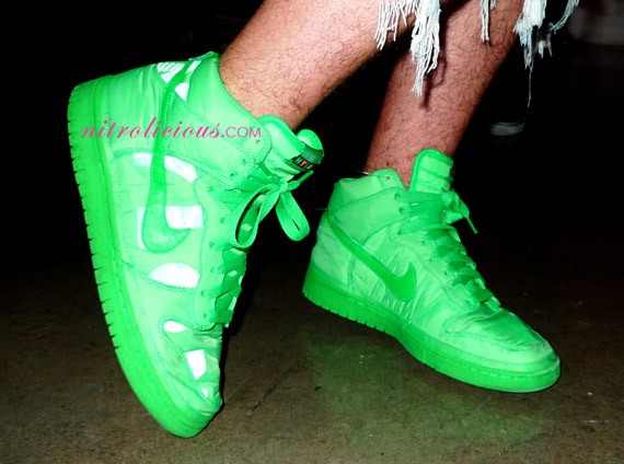 Nylon Magazine x Nike Sportswear Dunk High - Green
