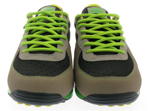 Puma Easy Rider Trek - Black - Dark Olive - Fluorescent Green