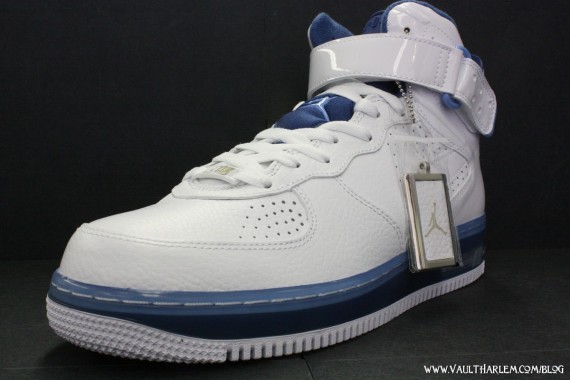 Air Jordan Force VI High - White - Court Blue - University Blue