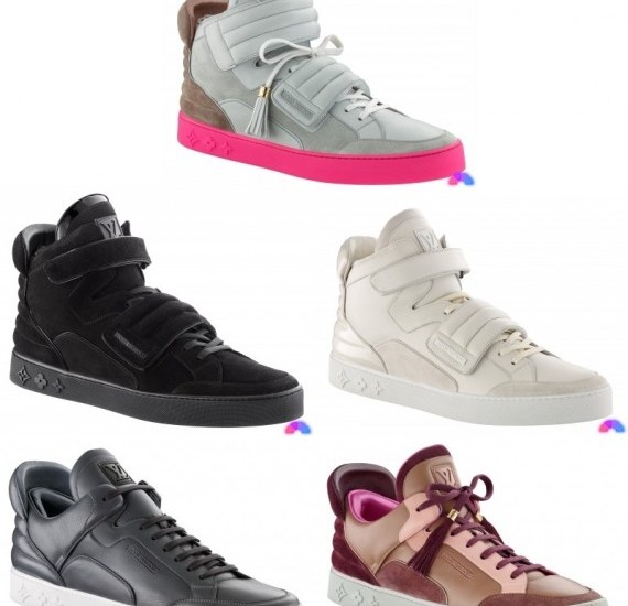 Kanye West x Louis Vuitton – Hi Top & Low Top Sneakers