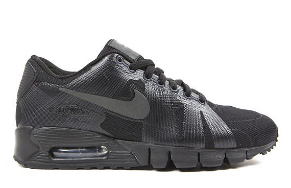 Nike Air Max 90 Current Flywire - Triple Black