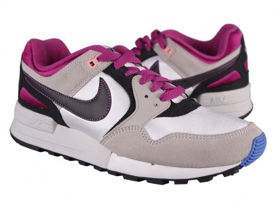 Nike Air Pegasus '89 - Grey - Rave Pink + Grey - Medium Blue