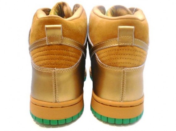 ike Dunk High Pro SB - Lucky - Wheat - Metallic Gold