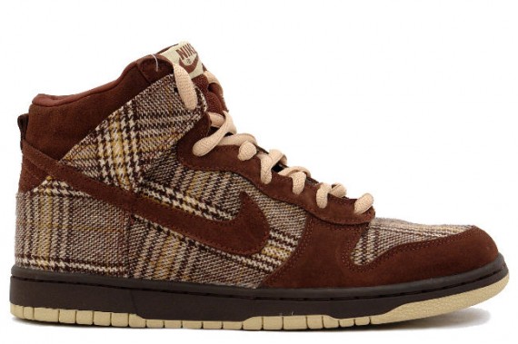 Nike Dunk High Pro SB - Tweed Pack High - Baroque Brown - Mushroom - Tweed